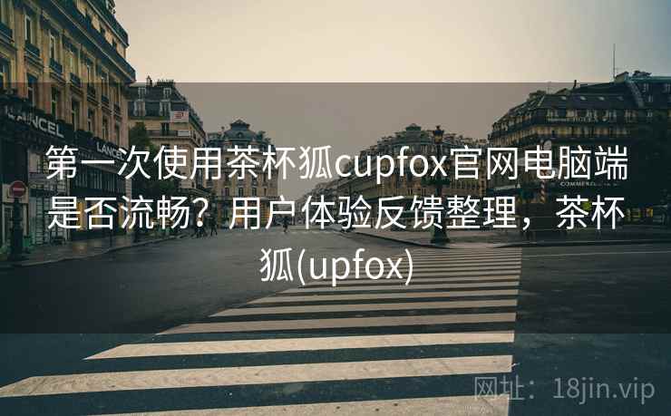 第一次使用茶杯狐cupfox官网电脑端是否流畅？用户体验反馈整理，茶杯狐(upfox)