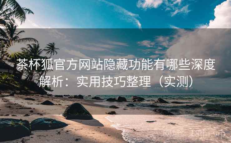 茶杯狐官方网站隐藏功能有哪些深度解析：实用技巧整理（实测）