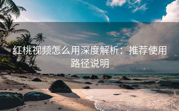 红桃视频怎么用深度解析：推荐使用路径说明