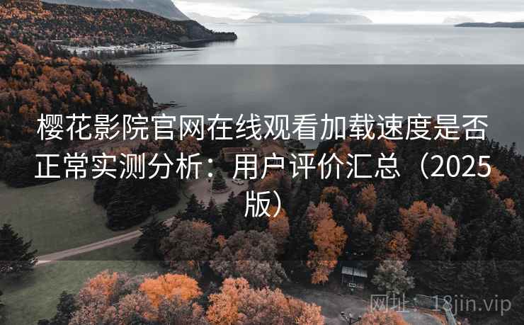 樱花影院官网在线观看加载速度是否正常实测分析：用户评价汇总（2025版）